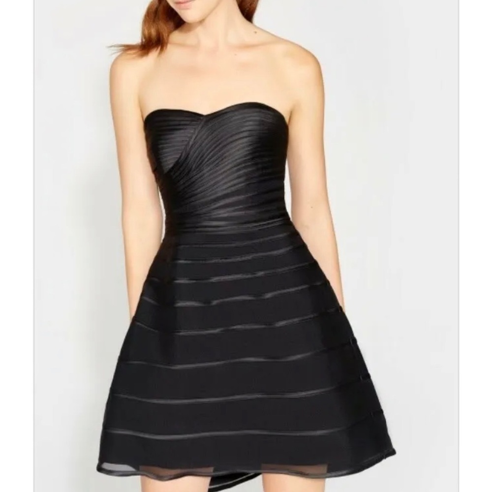 Halston Heritage black dress